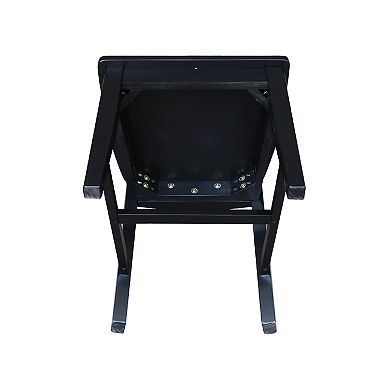 International Concepts Ava Traditional Dining Chair 2-piece Set