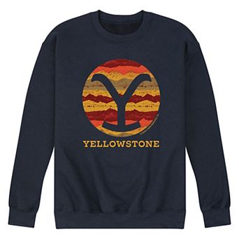 Men's Yellowstone Patterned Y Sweatshirt