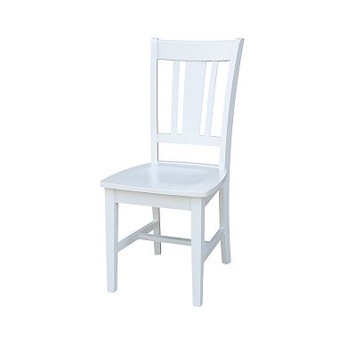 International Concepts Dining Table & San Remo Dining Chair 5-piece Set