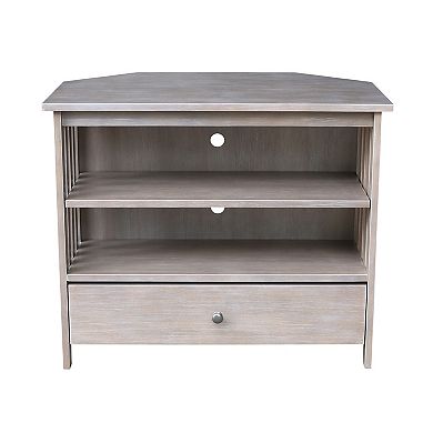 International Concepts Mission Corner TV Stand