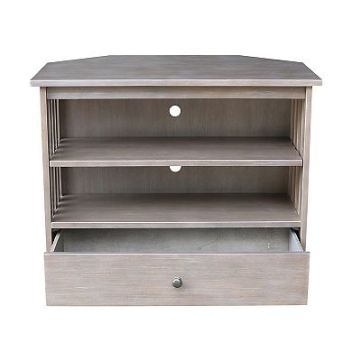 International Concepts Mission Corner TV Stand