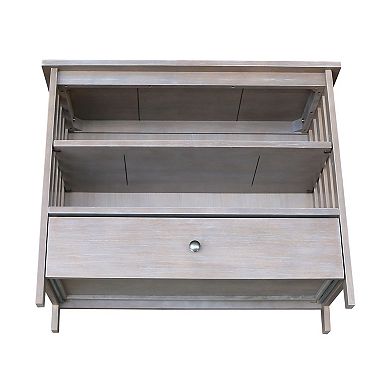 International Concepts Mission Corner TV Stand