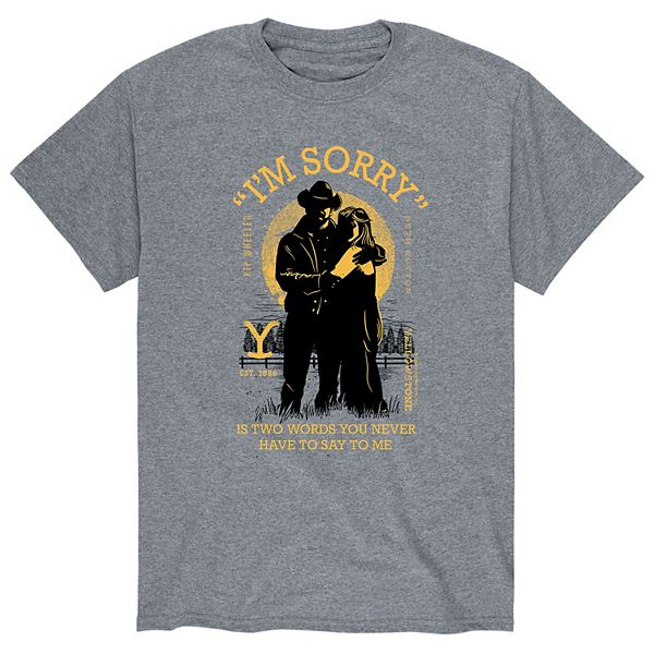 Men's Yellowstone Im Sorry Tee