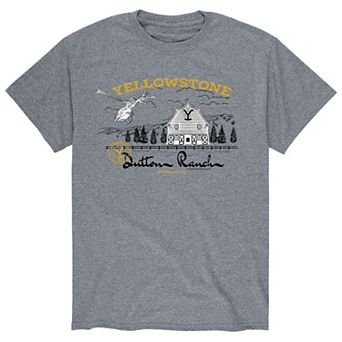 Men's Yellowstone Drawing Tee