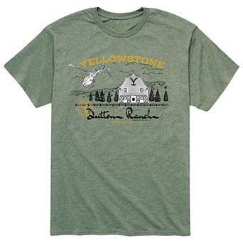 Men's Yellowstone Drawing Tee