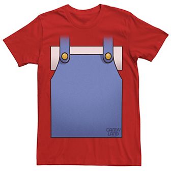 Men's Candy Land Overall Costume Tee