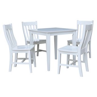 International Concepts Dining Table & Chair 5 pc Set