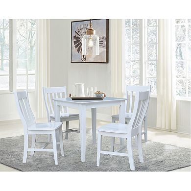 International Concepts Dining Table & Chair 5-piece Set
