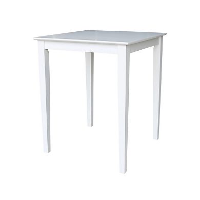 International Concepts Dining Table & Counter Stool 3-piece Set