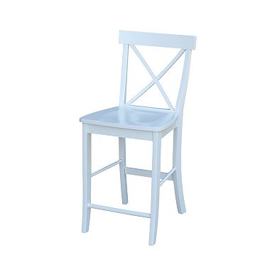 International Concepts Dining Table & Counter Stool 3-piece Set