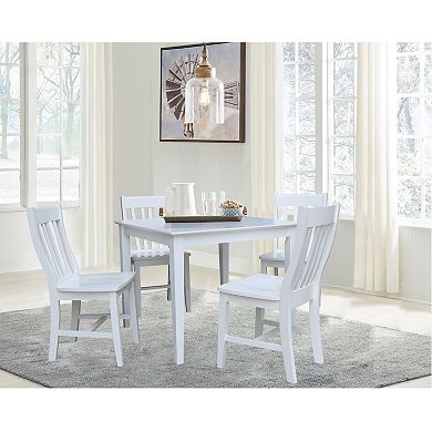 International Concepts Dining Table & Dining Chair 5-piece Set