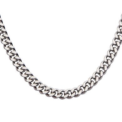 Stainless Steel 4 mm Curb Chain Necklace