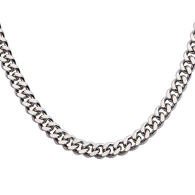 DANTE Stainless Steel 4 mm Curb Chain Necklace
