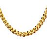 18k Gold Over Stainless Steel Franco Chain Necklace