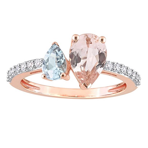 Kohls morganite clearance rings