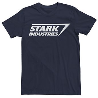 Men's Marvel Iron Man Stark Industries Logo Tee