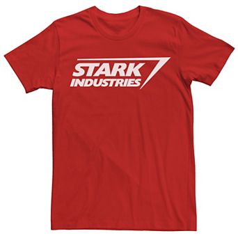 Men's Marvel Iron Man Stark Industries Logo Tee