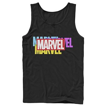 Men's Marvel Multi-Color Logo Tank Top