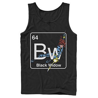 Men's Marvel Avengers Black Widow Element Tank Top
