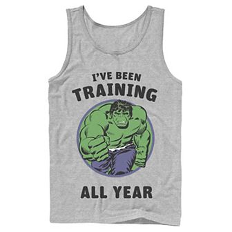 Men's Marvel Avengers Hulk I've Been Training All Year Tank Top