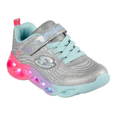 Skechers S Lights Twisty Brights Girls Light Up Shoes