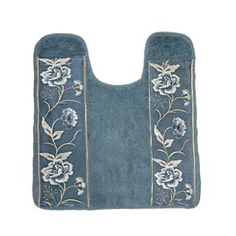 Popular Bath Dublin Rose Contour Bath Mat