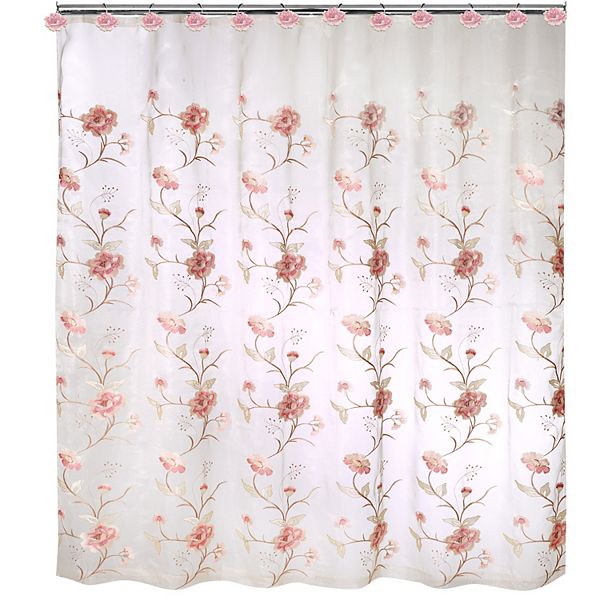 Popular Bath Dublin Rose Shower Curtain