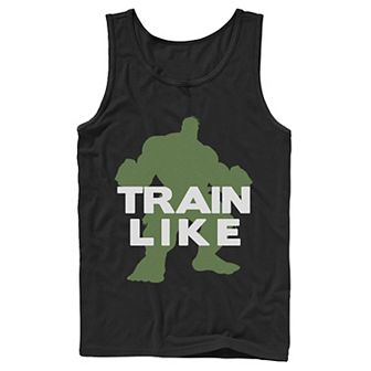 Men's Marvel Built Like Hulk Silhouette Tank Top