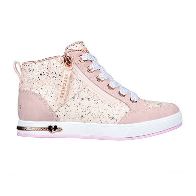 Skechers® Street Shoutouts 2.0 Glitter Steps Girls' High-Top Shoes