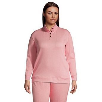 Plus Size Lands' End Long Sleeve Sport Knit Pullover