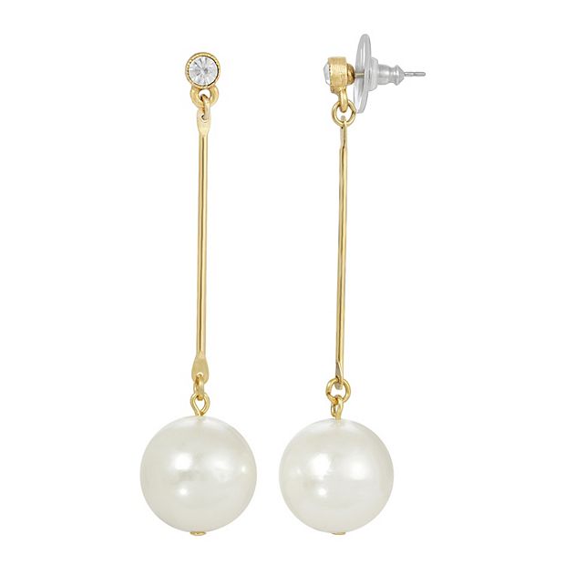 Kohls jewelry hot sale pearl earrings