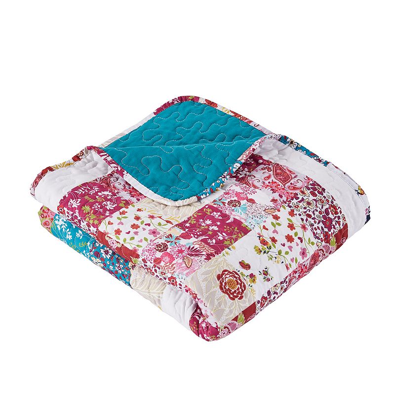 58115476 Greenland Home Fashions Harmony Throw, Blue sku 58115476