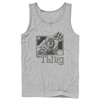 Men's Marvel Fantastic Four The Thing Simple Portrait Tank Top