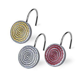 Popular Bath Sedona Shower Curtain Hooks 12-pack Set