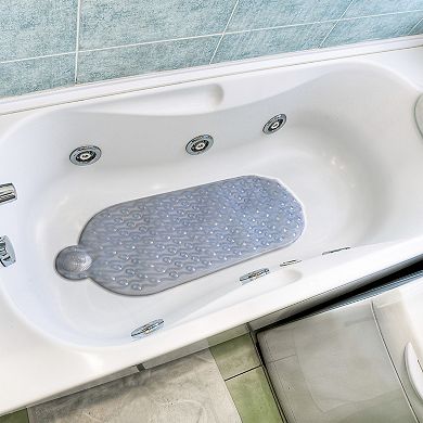Popular Bath Swirl Tub Mat with Hair Catcher