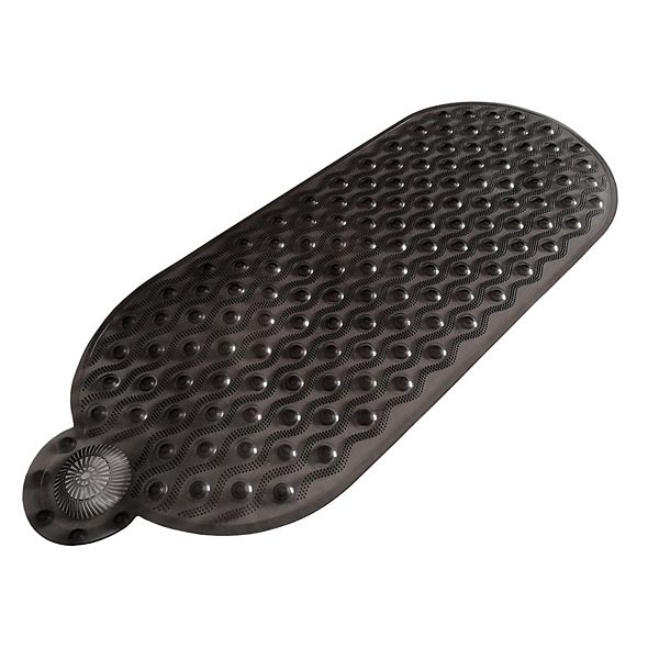 Popular Bath Swirl Tub Mat with Hair Catcher