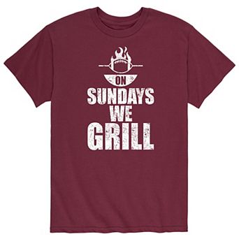 Men's Sundays We Grill Tee