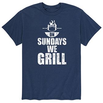 Men's Sundays We Grill Tee