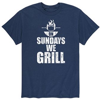 Men's Sundays We Grill Tee
