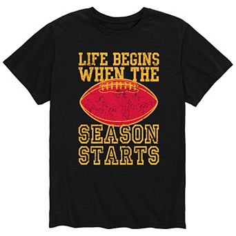 Men's Football Season Starts Tee