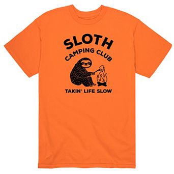 Men's Sloth Camping Club Tee