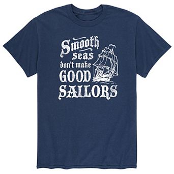 Men's Smooth Seas Good Sailors Tee