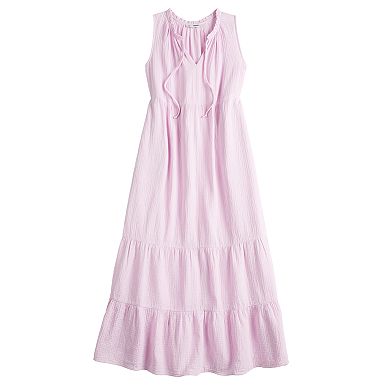 Women's Sonoma Goods For Life® x Lauren Lane Sleeveless Tiered Dress