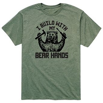 Men's Build with Bear Hands Tee