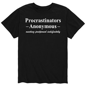 Men's Procrastinators Tee