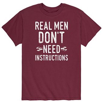 Men's Dont Need Instructions Tee