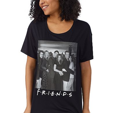 Women's Friends Short Sleeve Sleepshirt