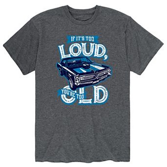 Men's Loud Old Car Tee