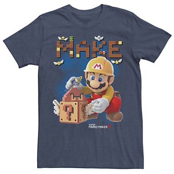 Men's Super Mario Maker 2 Block Tee