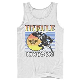Men's The Legend Of Zelda Link Hyrule Kingdom Retro Tank Top